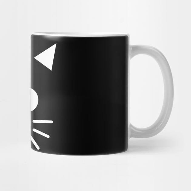 Kawaii Cute Kitty Minimalist by banditotees